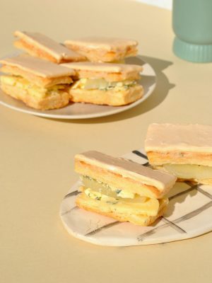 Fosforitos de roquefort y pera